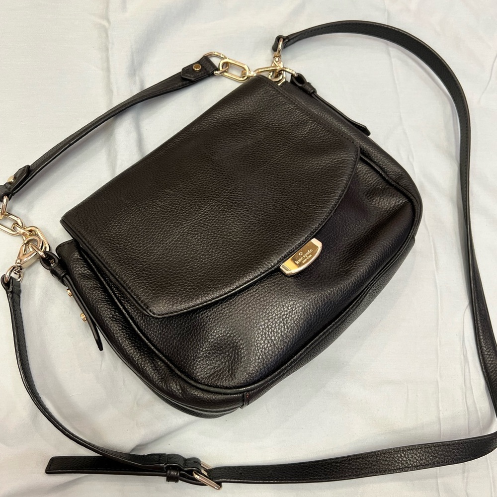 Kate Spade black  crossbody handbag bag used